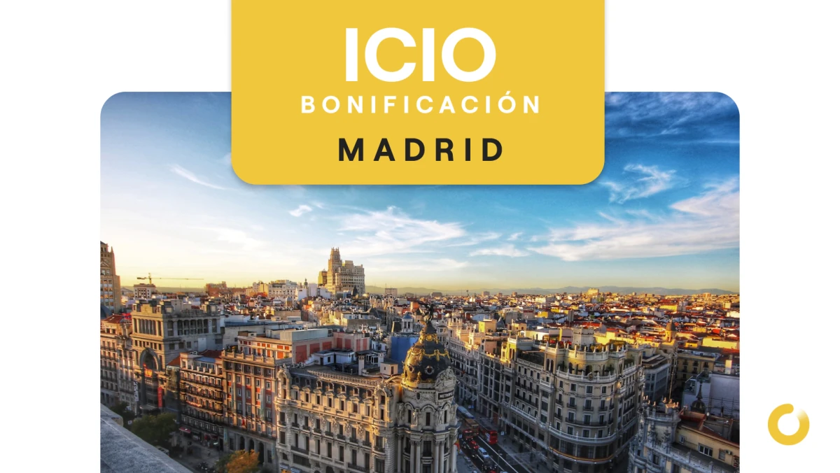 Ayuda bonificaciones ICIO Madrid