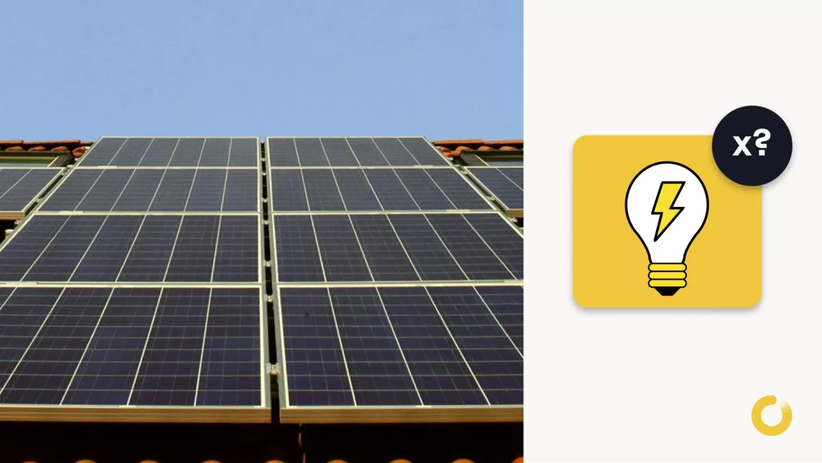 Cuánta energía produce un panel solar