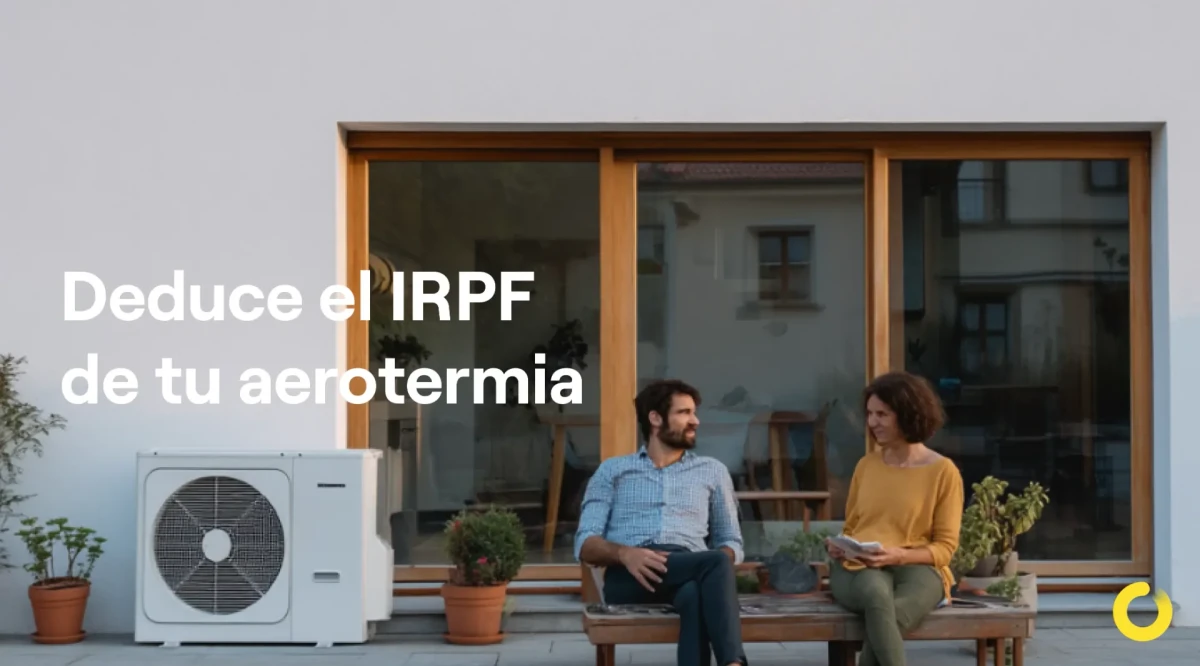 Deducción del IRPF por instalar aerotermia