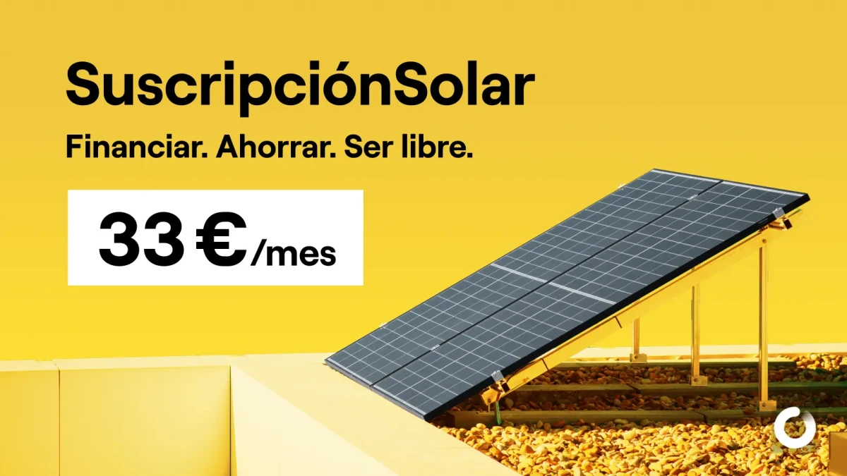 SuscripciónSolar: Financiación de placas solares sin inversión inicial