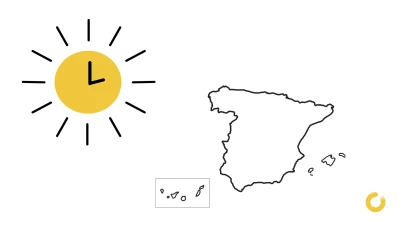Las horas solares en España