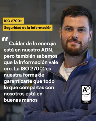 Certificación ISO en paneles solares