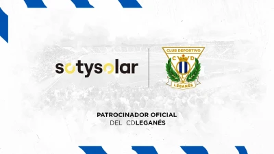 SotySolar, nuevo patrocinador oficial del C.D. Leganés