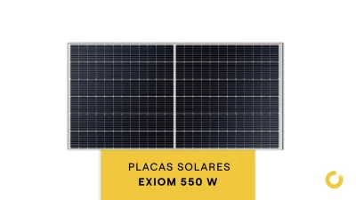 Placas solares Exiom 550 W