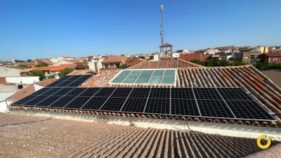 Instalación fotovoltaica en El Álamo